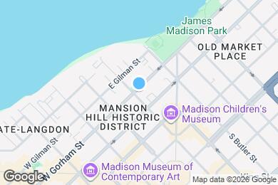 Map image of the property - 319 N Pinckney St