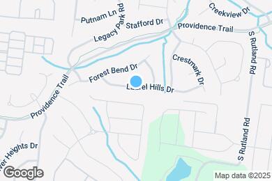 Map image of the property - 420 Laurel Hills Dr