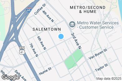 Map image of the property - 1703 4th Ave N