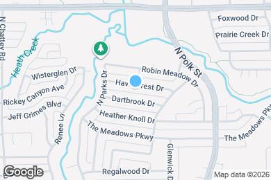 Map image of the property - 700 Havencrest Dr