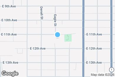 Map image of the property - 1101 Eagle St