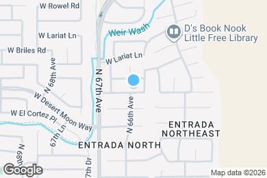 Map image of the property - 6538 W Prickly Pear Trail