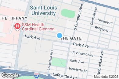Map image of the property - 3301 Park Avenue