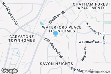 Map image of the property - 115 Greengate Ct