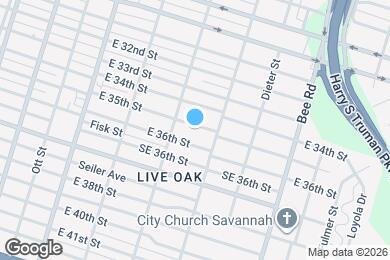 Map image of the property - 1309 E 35th St