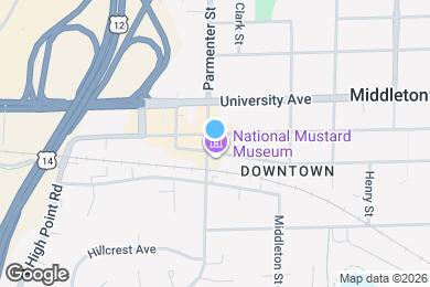 Map image of the property - 1831 Parmenter St