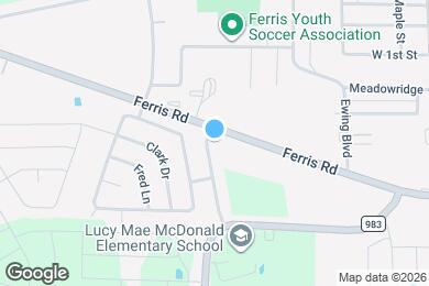 Map image of the property - Affordable charm in Ferris – your cozy home at an unbeatable price!