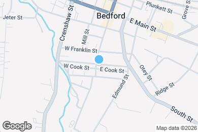 Map image of the property - 406 E King St