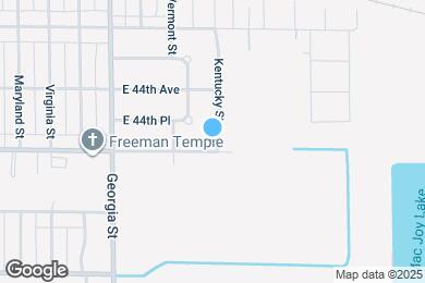 Map image of the property - 4480 Kentucky St