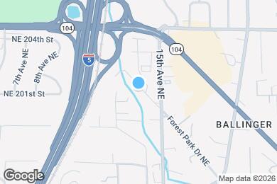 Map image of the property - 20043 Forest Park Dr NE
