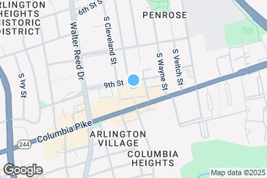 Map image of the property - Penrose Apartments