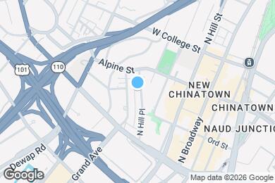 Map image of the property - 733 N Hill Pl