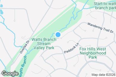Map image of the property - 9129 Wandering Trail Dr