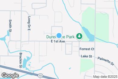 Map image of the property - 1636 E 1st Ave