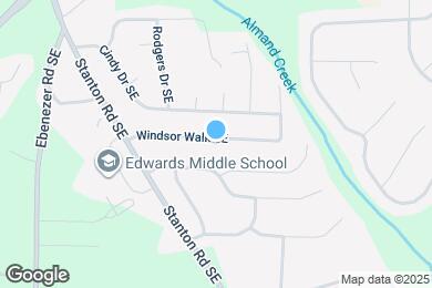 Map image of the property - 345 Windsor Walk SE