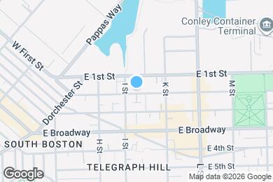 Map image of the property - 596 E 2nd St