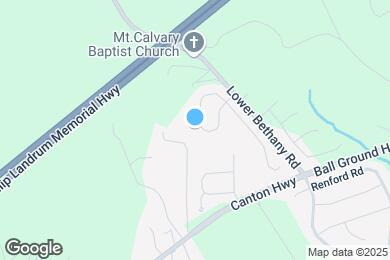 Map image of the property - 121 Bethany Manor Dr