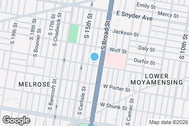 Map image of the property - 1413 W Ritner St