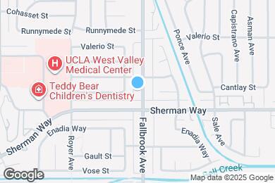 Map image of the property - 7227 Fallbrook Ave