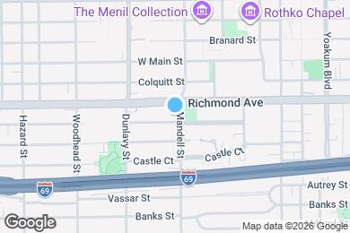 Map image of the property - 1602 Bonnie Brae St