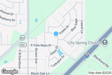 Map image of the property - 110 Daisy Dr