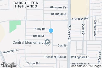Map image of the property - 1813 Brake Dr