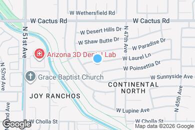 Map image of the property - 4809 W Laurel Ln