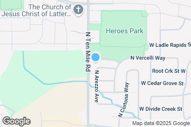 Map image of the property - 3142 W Ravenna St
