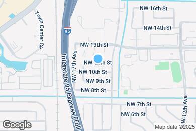 Map image of the property - 1580 NW 11th St