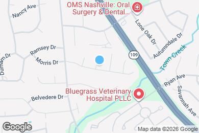 Map image of the property - 100 Tyler Ct