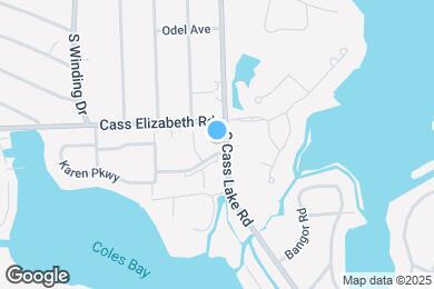 Map image of the property - Cass Lake Shore Club Apartments