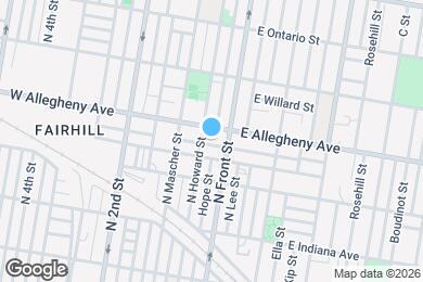 Map image of the property - 121 W Wishart St