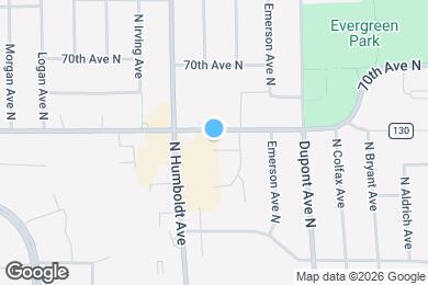 Map image of the property - 1340 68th Ln N