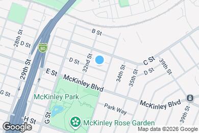 Map image of the property - 3249 D St