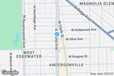 Map image of the property - 5653 N Ashland Ave