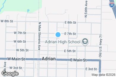 Map image of the property - 611 N Kentucky Ave