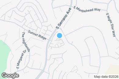 Map image of the property - 1020 S San Marino Way