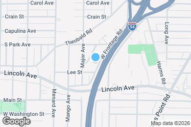 Map image of the property - 8512 Frontage Rd