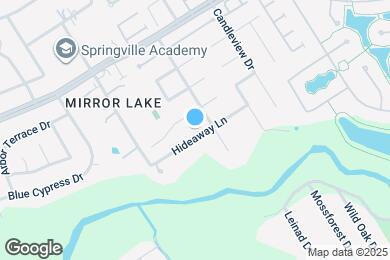 Map image of the property - 3410 Hideaway Ln