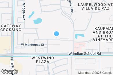 Map image of the property - 10412 W Devonshire Ave