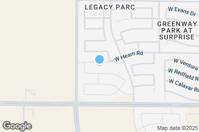 Map image of the property - 16189 W Hearn Rd
