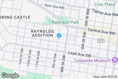 Map image of the property - 893 Silver Ave SW