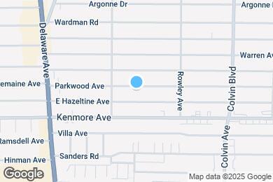 Map image of the property - 141 Parkwood Ave