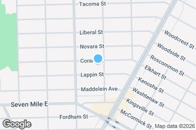 Map image of the property - 16092 Coram St