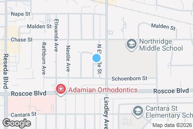 Map image of the property - 8400 Chimineas Ave