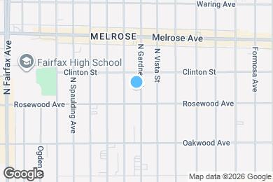 Map image of the property - 519 N Gardner St