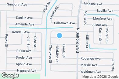 Map image of the property - 4185 Simkins Ave