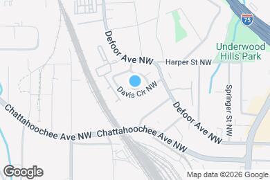 Map image of the property - 1073 Davis Cir NW