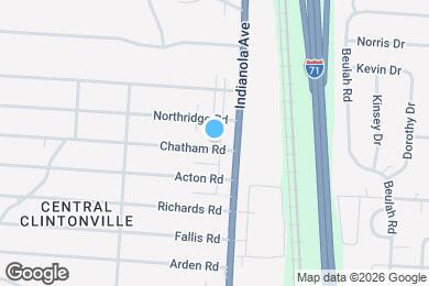 Map image of the property - 624 Chatham Rd