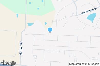 Map image of the property - 1500 NW Hilltop Ln